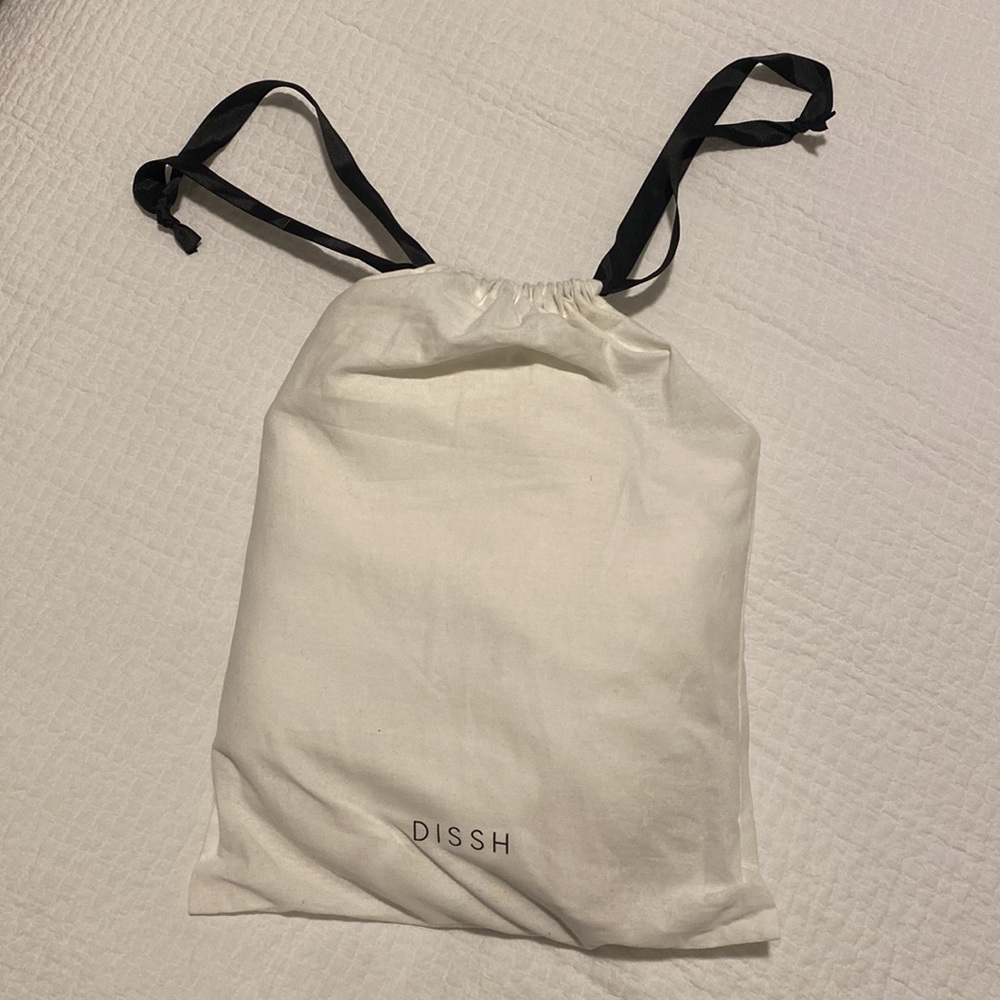 DISSH Aisle White Linen Back Bow Dress - Picture 5 of 6